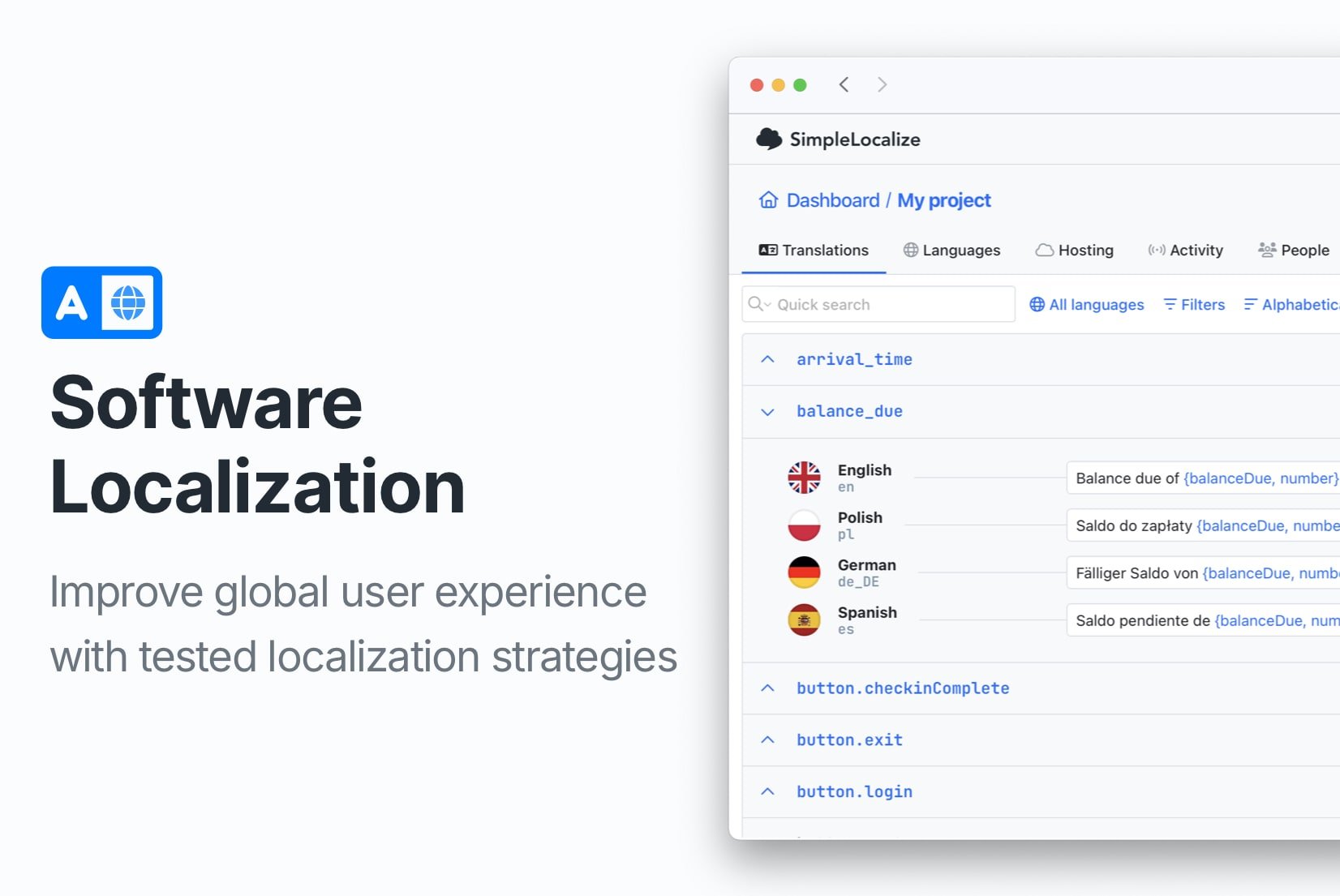 Best practices in software localization