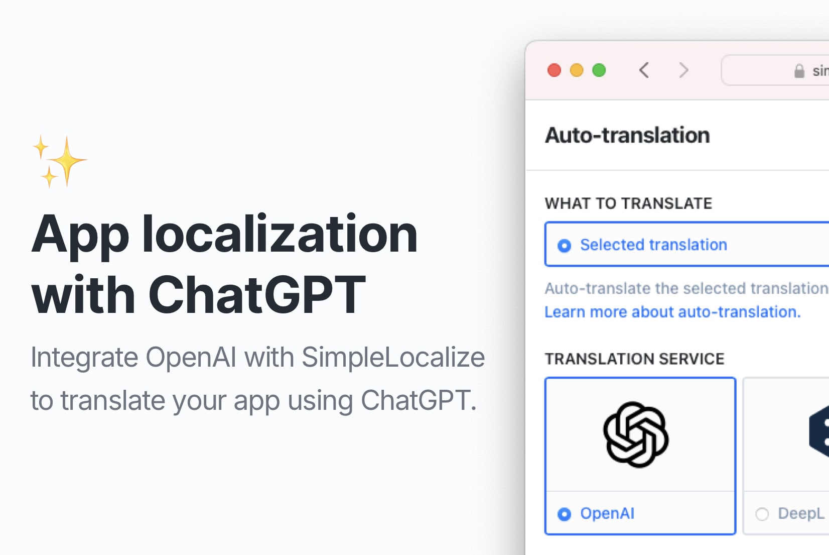 Simple AI-powered app localization with ChatGPT