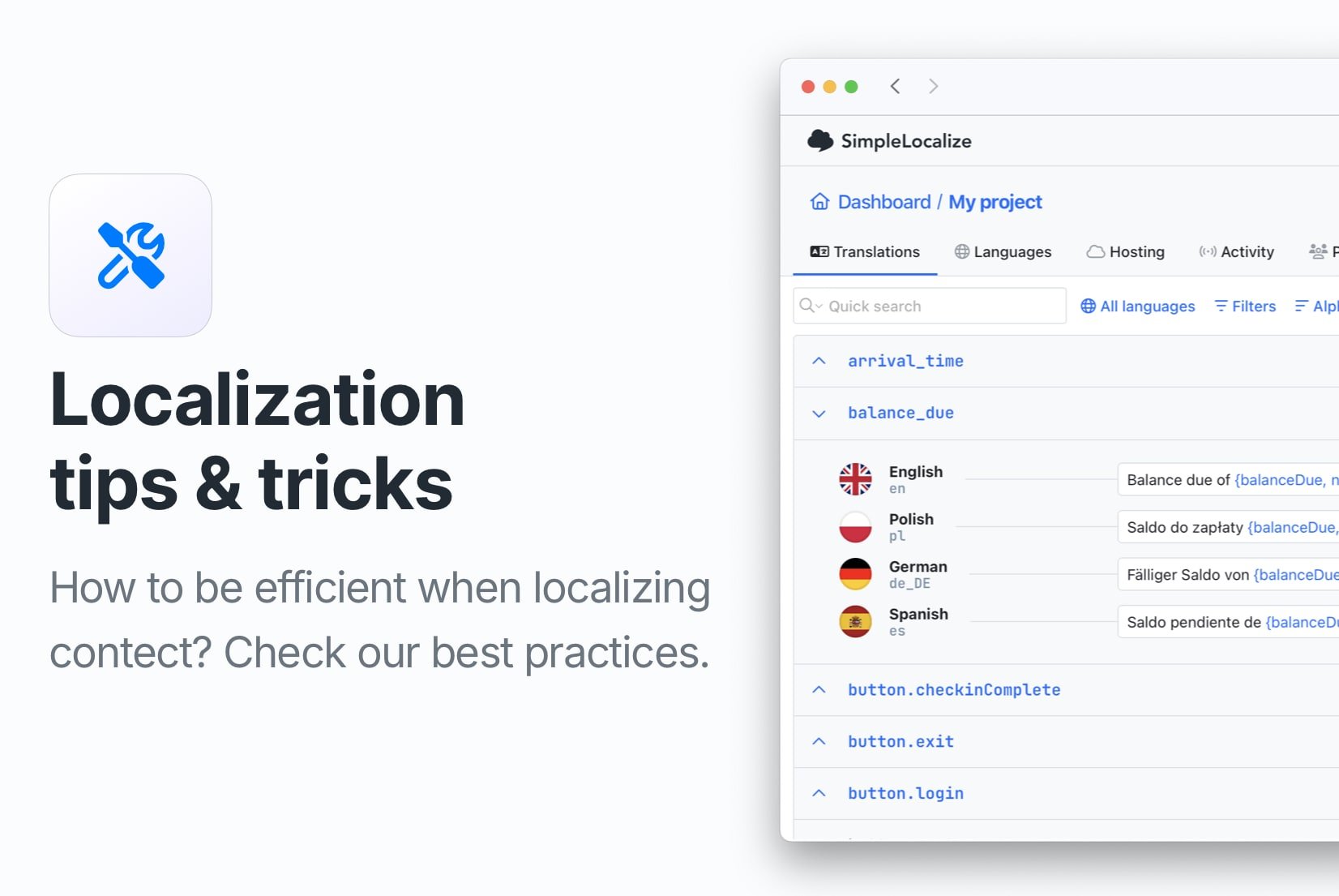 10 tips to make your localization workflow more productive