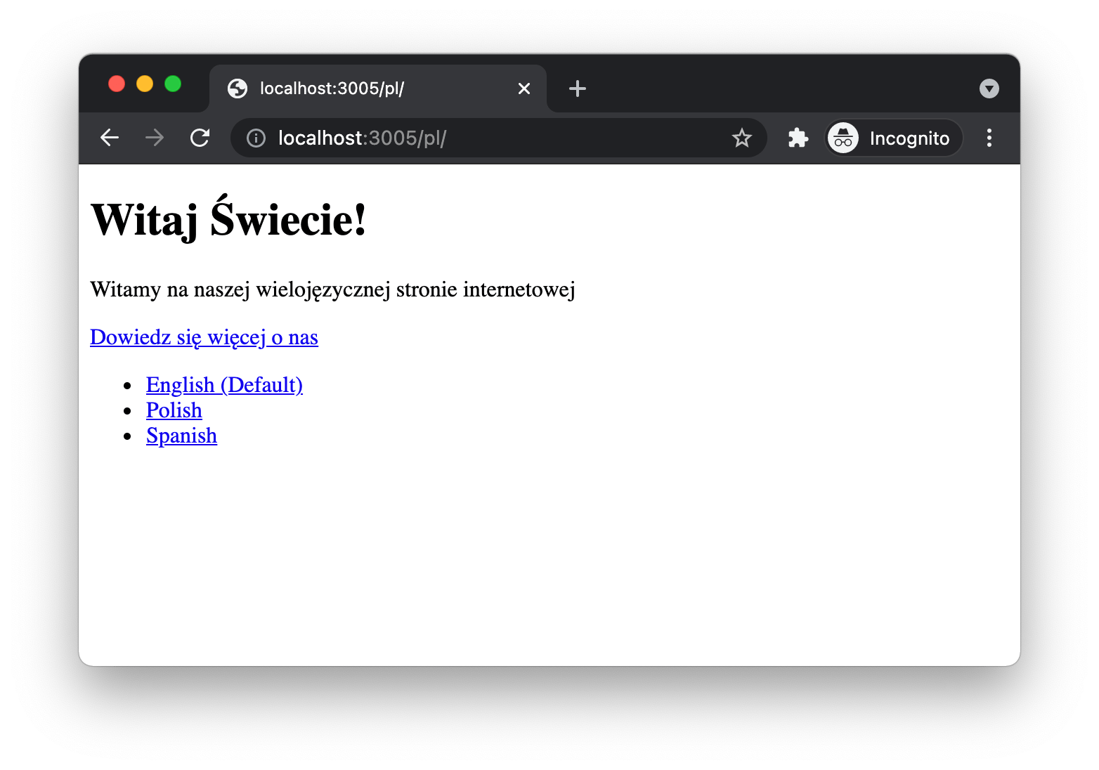 Multi-language Gatsby project example