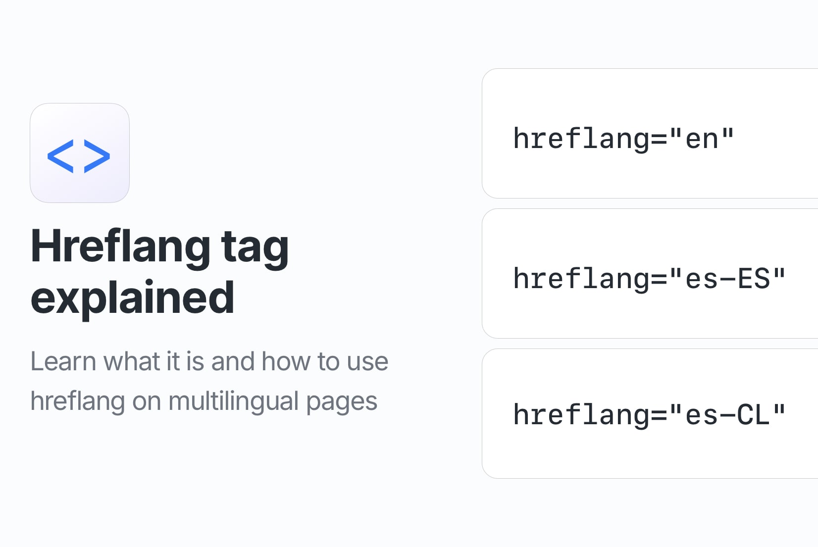 What is 'hreflang' and how to use it