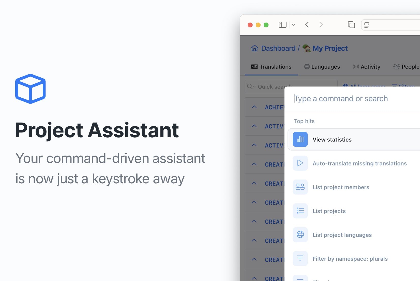 Introducing: Command Assistant