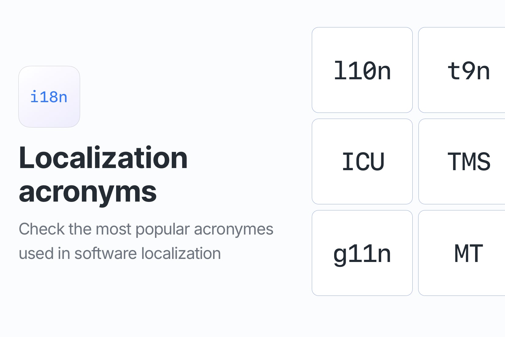 12 Most Popular Acronyms in Software Localization